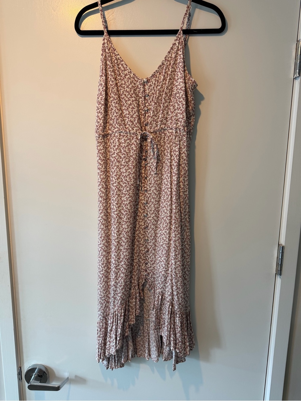 Rails Mauve and Cream Floral Slip Dress